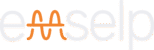 Logo da Easelp com design gráfico abstrato